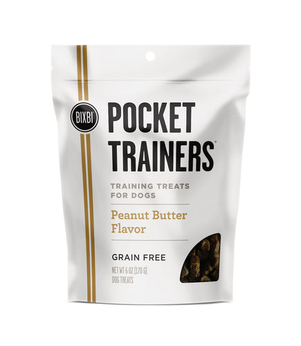 Bixbi Peanut Butter Pocket Trainer Dog Treats