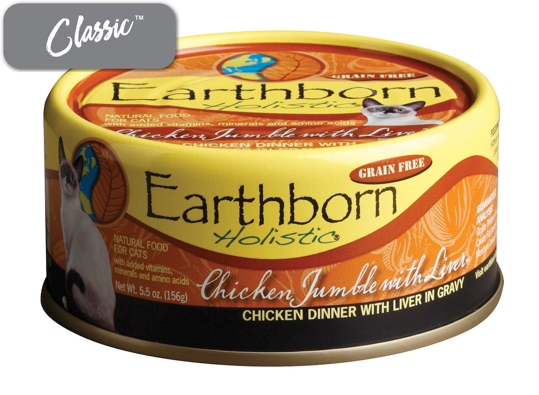 Earthborn Chicken Jumble With Liver Cat Cans