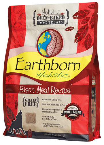 Earthborn Oven Baked Bison Biscuits Dog Treats