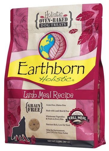 Earthborn Oven Baked Lamb Biscuits Dog Treats