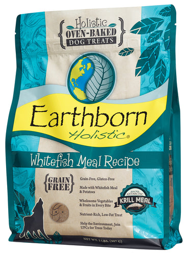 Earthborn Oven Baked Whitefish Biscuits Dog Treats