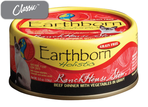 Earthborn Ranch House Stew Canned Cat Cans