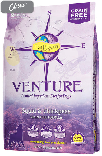 Earthborn Squid and Chickpeas Dog Food