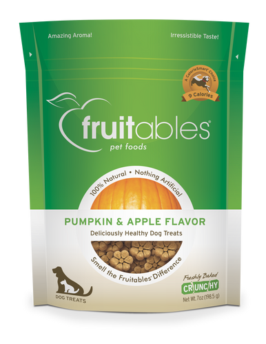 Fruitables Pumpkin and Apple Dog Treats