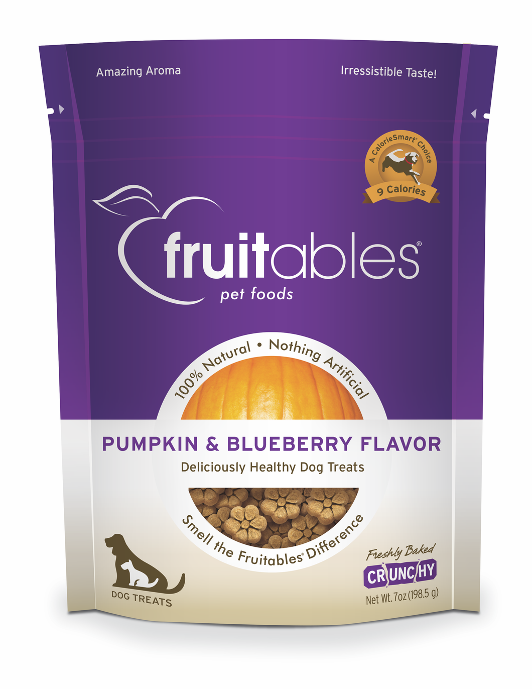 Fruitables Pumpkin and Blueberry Dog Treats