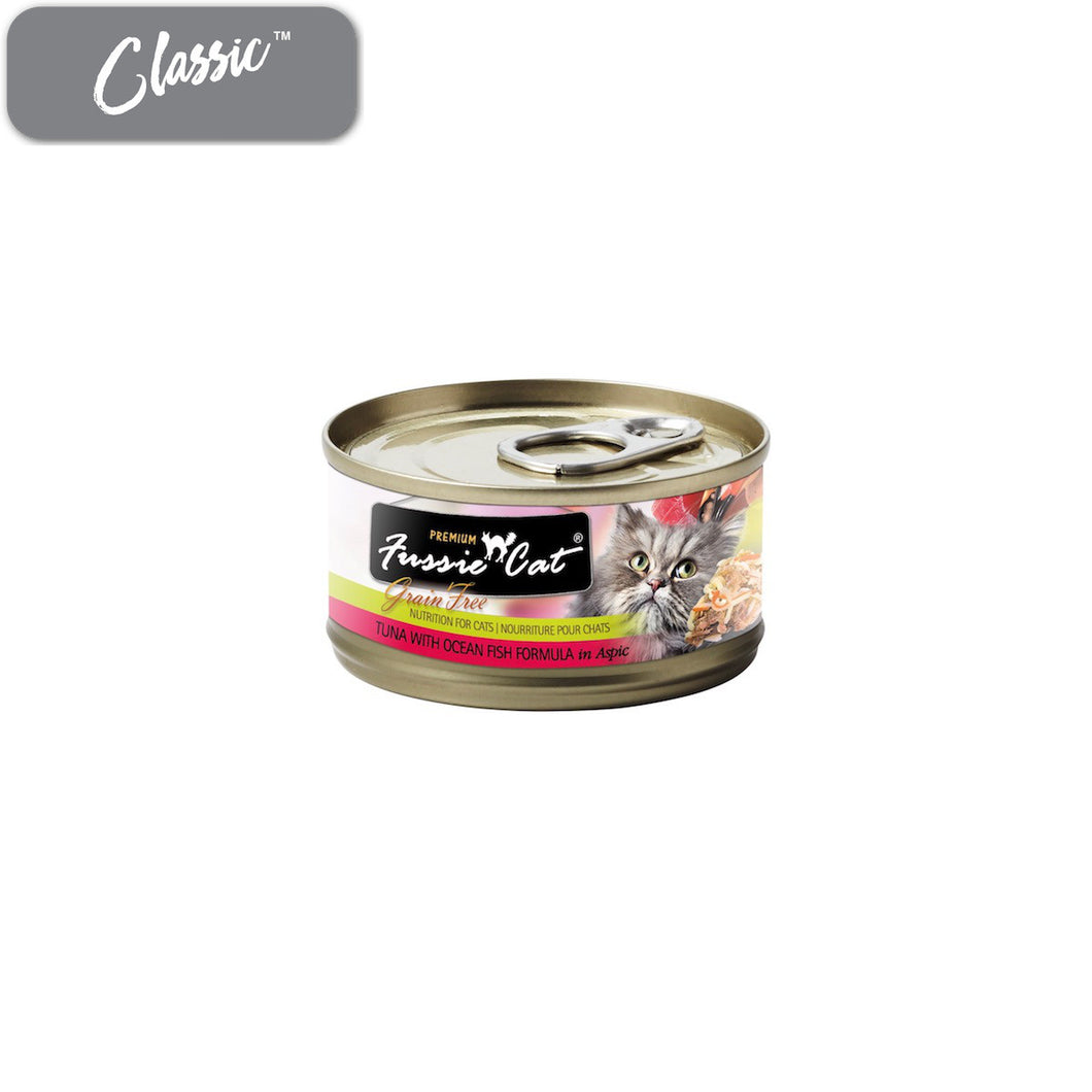 Fussie Cat Premium Tuna with Ocean Fish Cat Cans