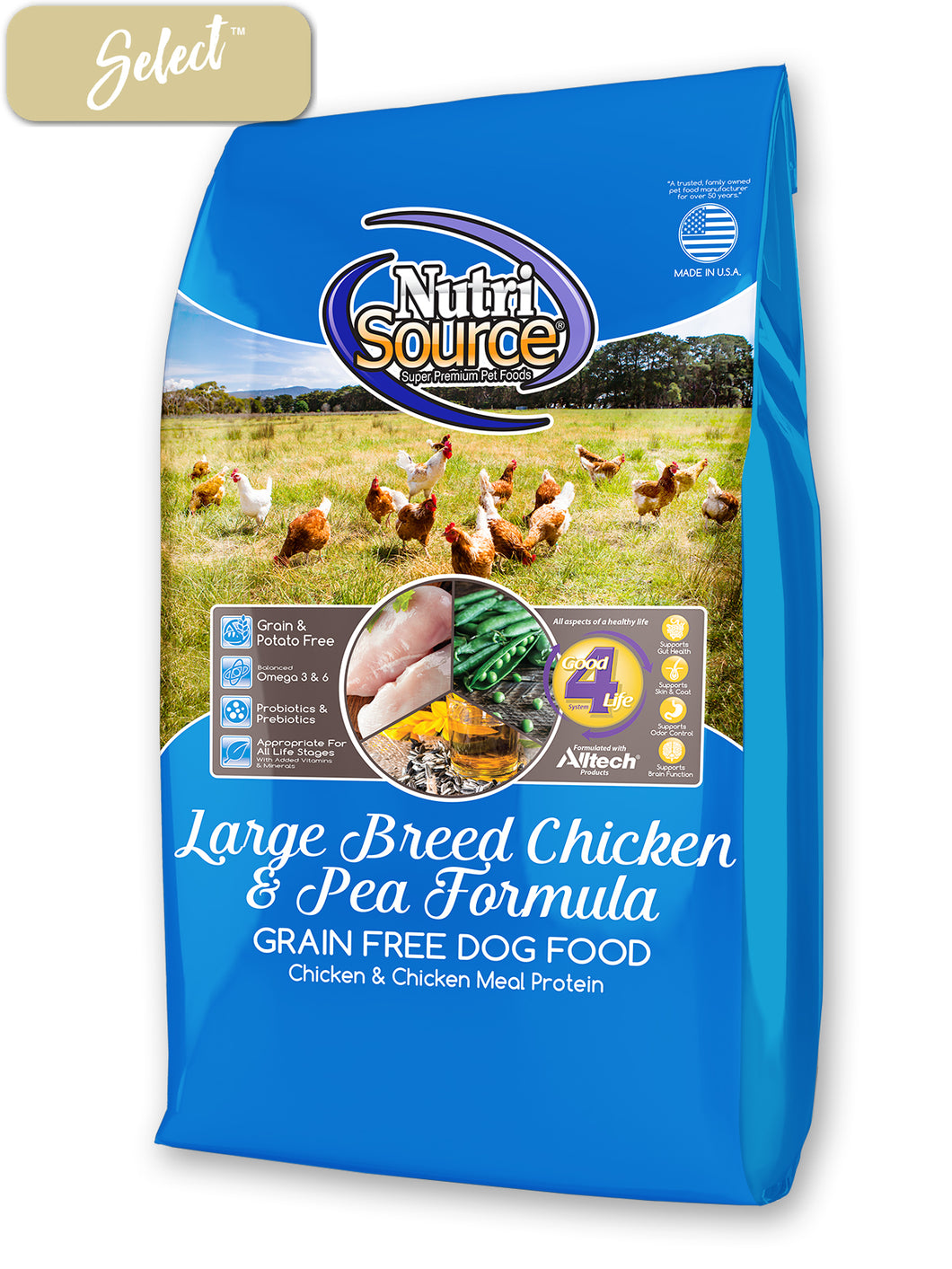 Nutrisource Large Breed Chicken and Pea Dog Food
