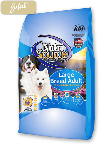 Nutrisource Large Breed Adult Chicken and Rice Dog Food