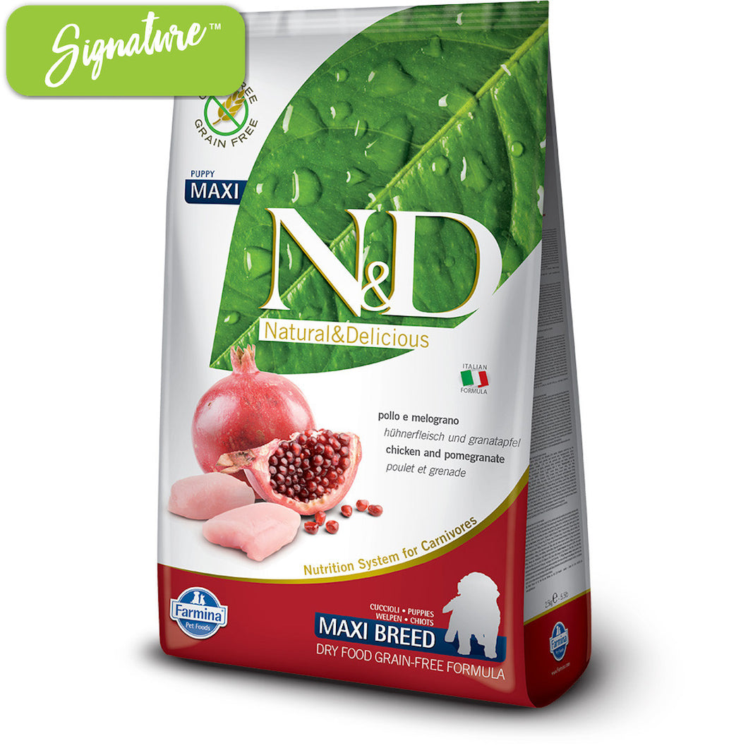 N&D Chicken and Pomegranate Large Puppy Food