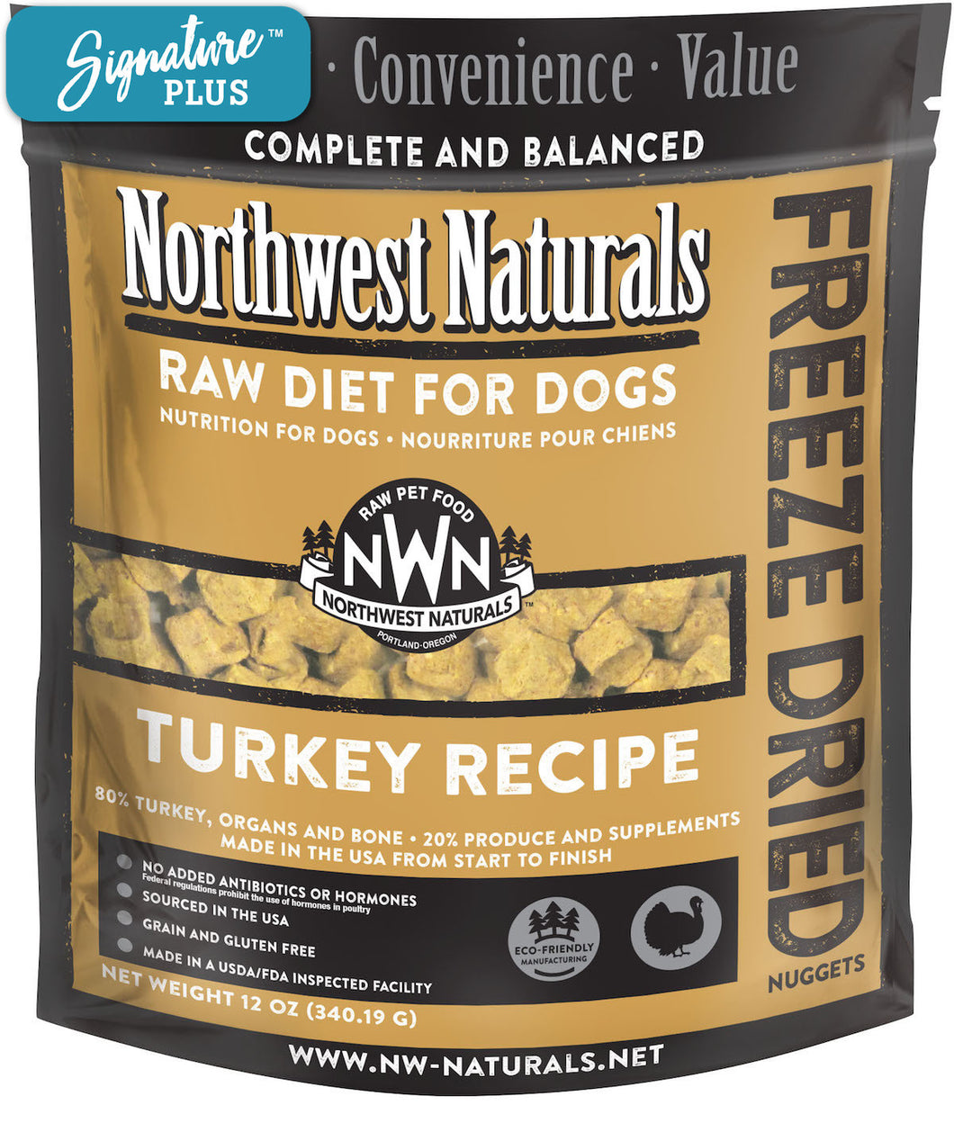 Northwest Naturals Turkey Freeze Dried Dog Food