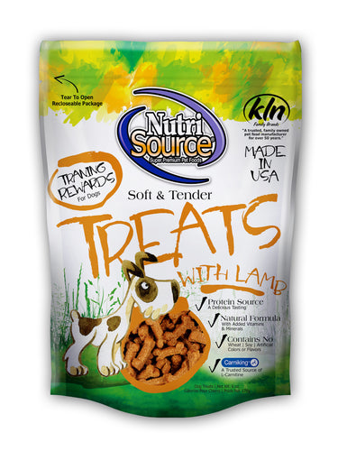 Nutrisource Soft And Tender Treats Made With Lamb Dog Treats