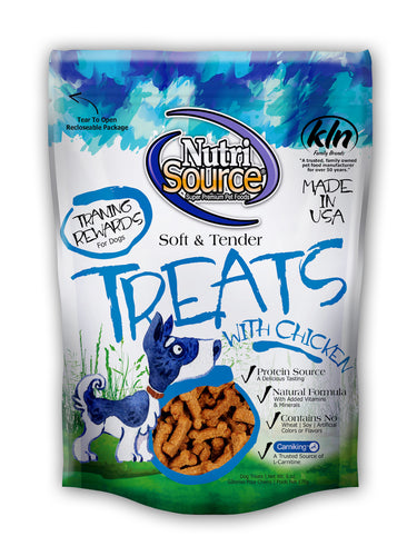 Nutrisource Soft and Tender Treats With Chicken Dog Treats