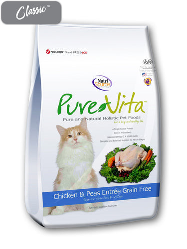 Pure Vita Chicken and Peas Cat Food
