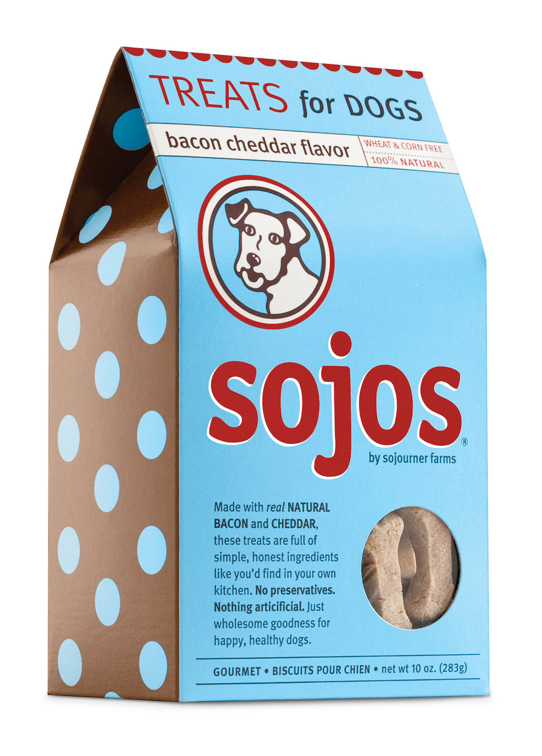 Sojos Bacon and Chedder Dog Treats
