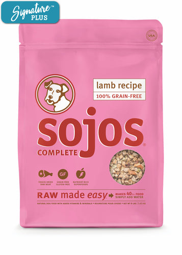 Sojos Complete Lamb Dog Food