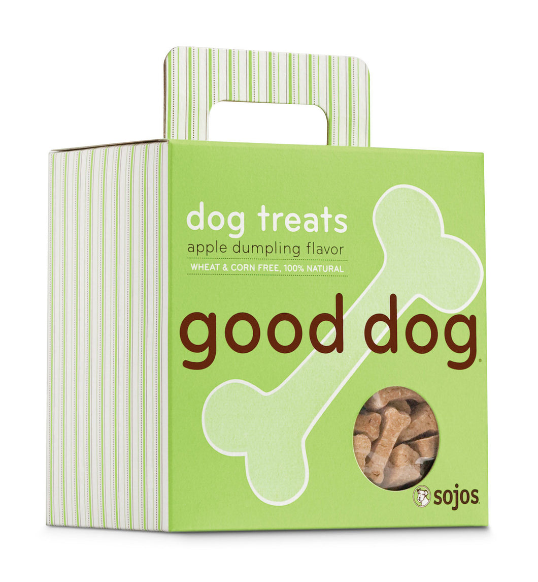 Sojos Good Dog Apple Dumpling Dog Treats