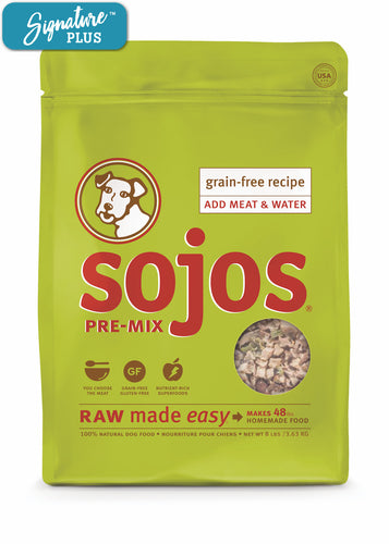 Sojos Grain Free Fruit and Veggie Pre-Mix Dog Food