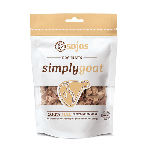 Sojos Simply Freeze-Dried Goat Dog Treats