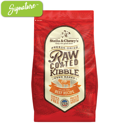 Stella and Chewy's Raw Coated Beef Kibble Dog Food