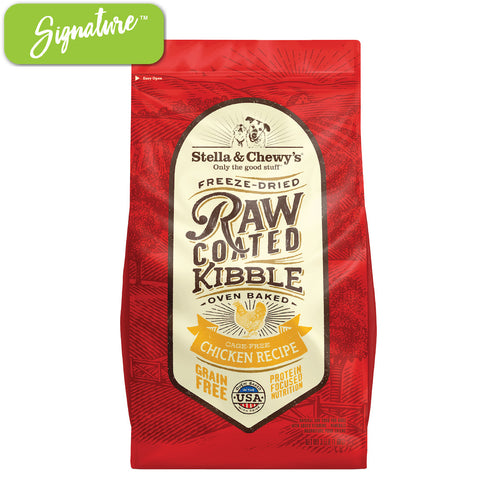 Stella and Chewy's Raw Coated Chicken Kibble Dog Food
