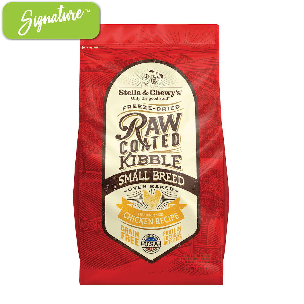 Stella and Chewy's Raw Coated Small Breed Chicken Kibble Dog Food