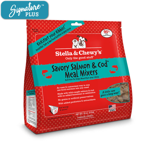 Stella and Chewy's Salmon and Cod Meal Mixer Freeze Dried Dog Food