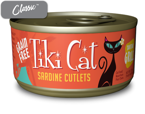 Tiki Cat Tahitian Grill Sardine Cutlets Cat Cans