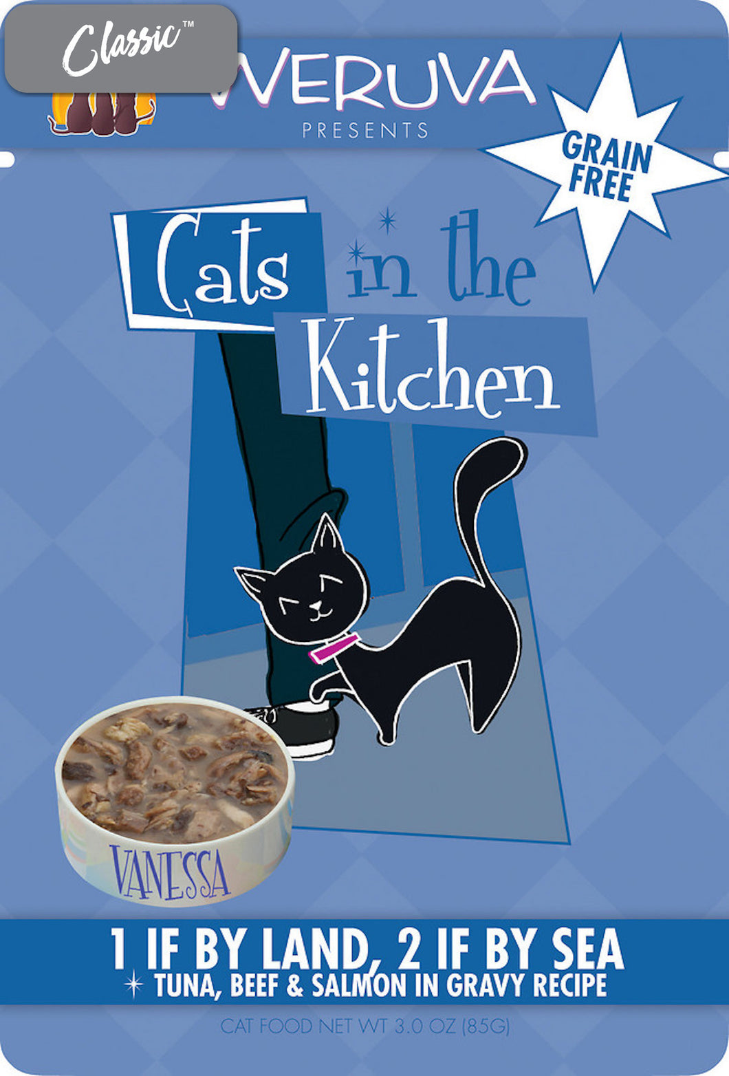Weruva Cats In The Kitchen Grain Free 1 If By Land, 2 If By Sea Cat Pouches