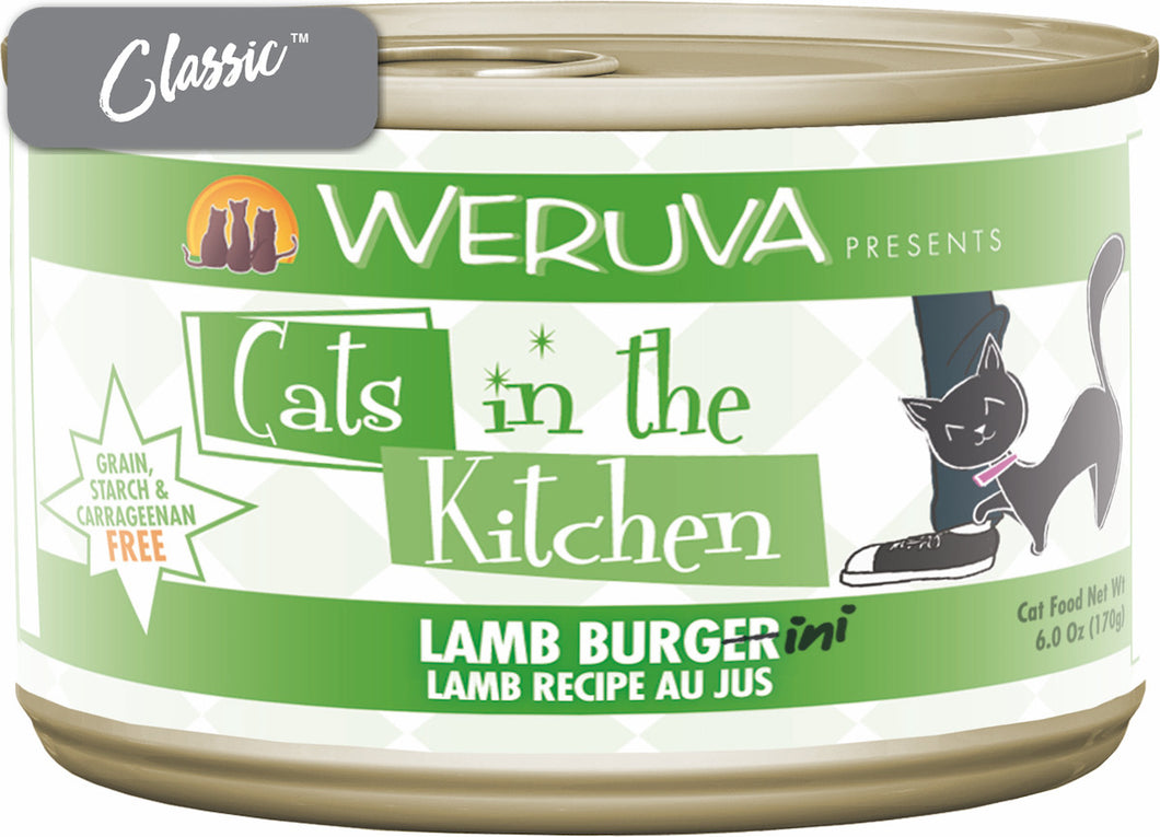 Weruva Cats In The Kitchen Lamb Burgerini Cat Cans