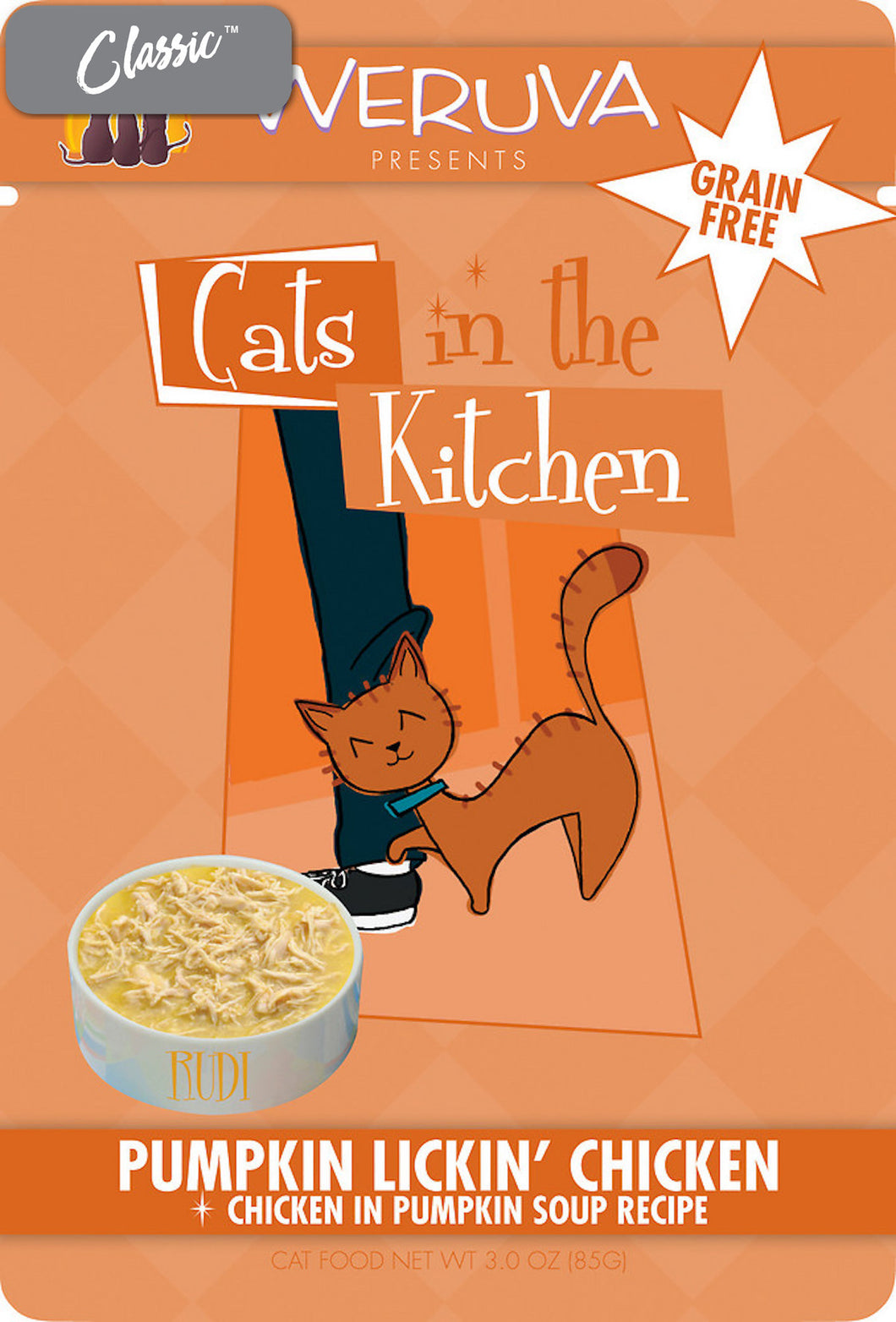 Weruva Cats In The Kitchen Pumpkin Lickin' Chicken Cat Pouches