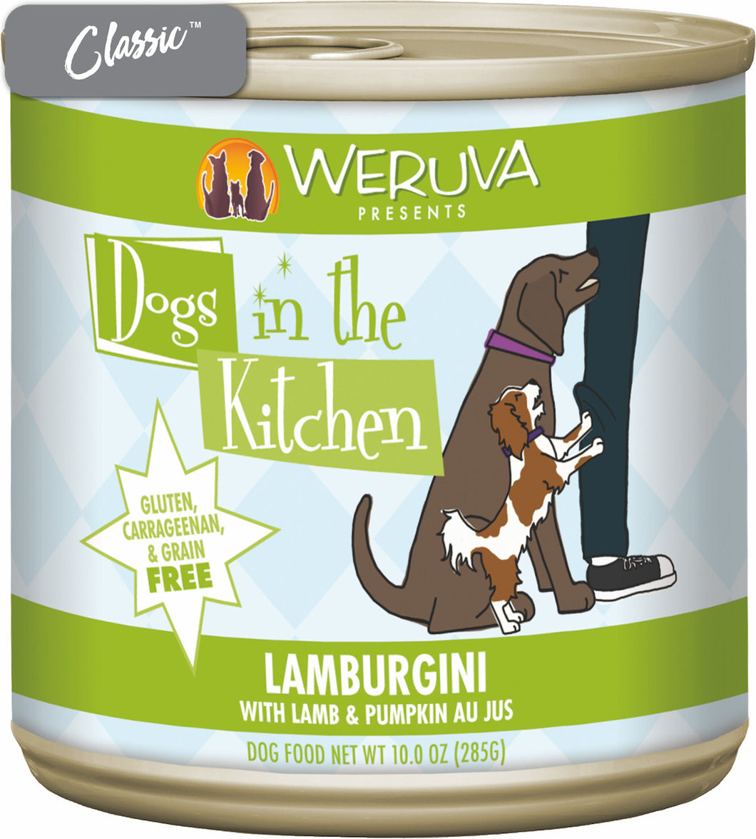 Weruva Dogs In The Kitchen Lamburgini With Lamb and Pumpkin Dog Cans