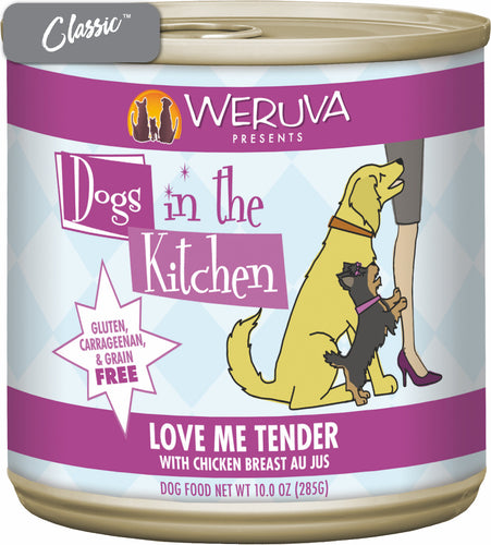 Weruva Dogs In The Kitchen Love Me Tender With Chicken Dog Cans