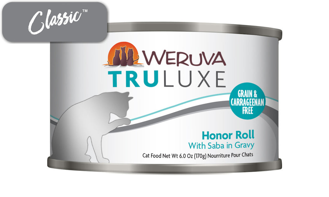Weruva Truluxe Honor Roll With Saba Gravy Cat Cans