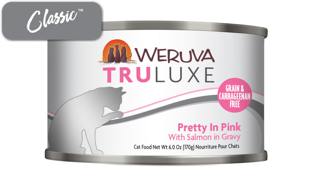 Weruva Truluxe Pretty In Pink With Salmon Gravy Cat Cans